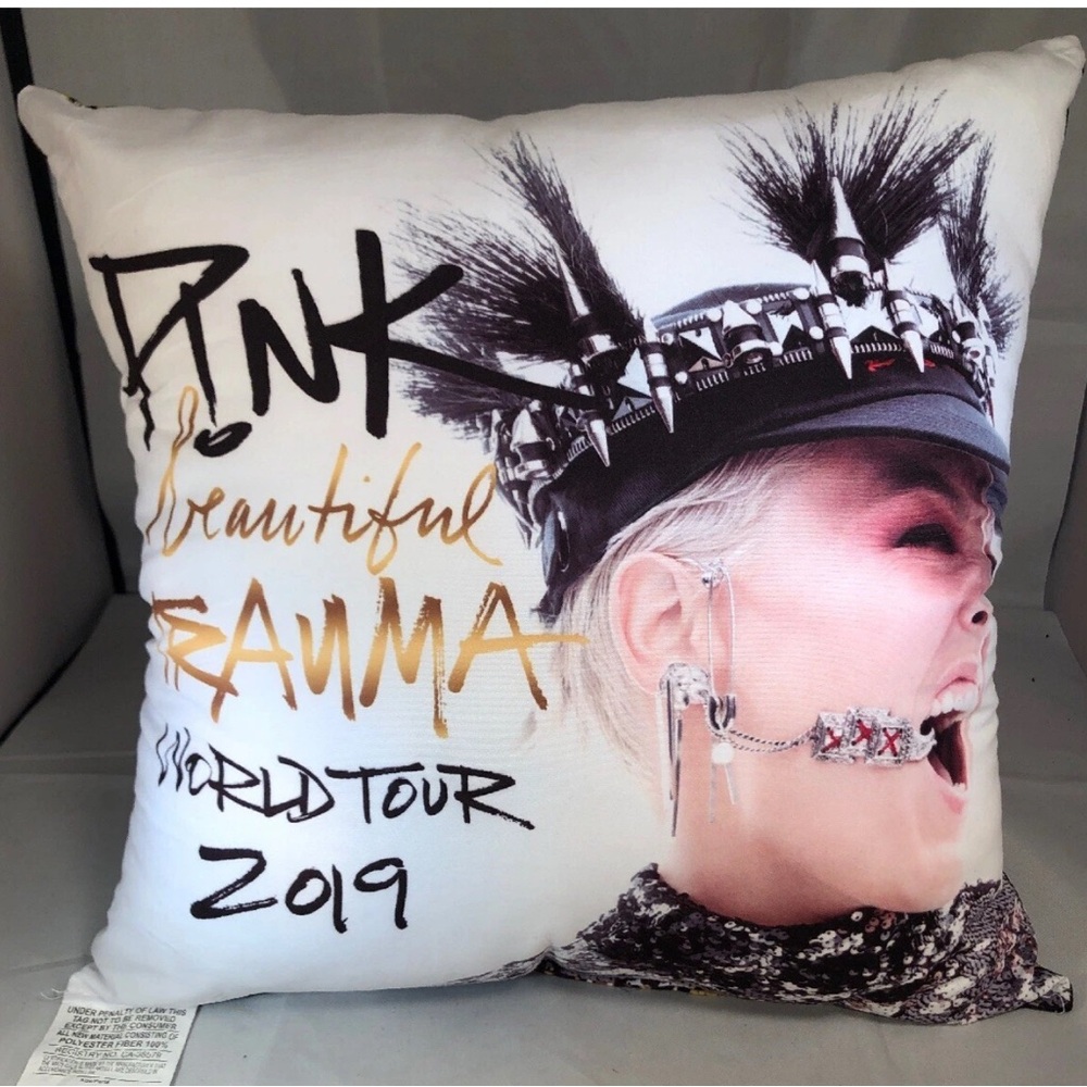 PINK Victoria's Secret Beautiful Trauma Tour Pillow